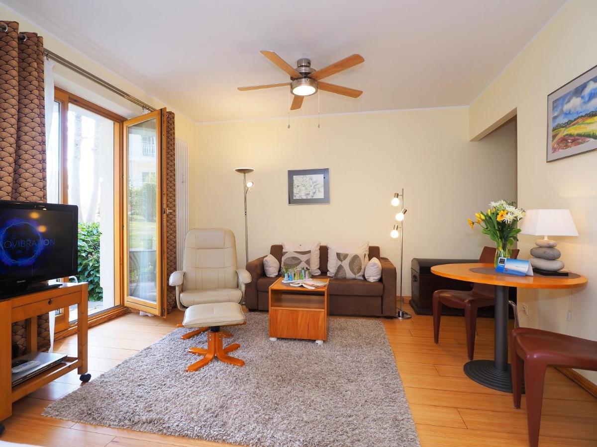 Kaiservillen Heringsdorf - 1-Raum-Ferienwohnung Mit Terrasse D103 Ngoại thất bức ảnh